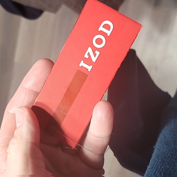 NWT IZOD Men's French Rib Quarter Zip Sweater Legion Blue Size XL - Picture 4 of 5